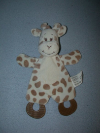 AJ-1490  ZD Trading/Action kroeldoekje giraffe met bijtstukken