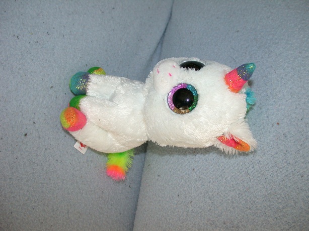AJ-1723  Ty Beanie Boo eenhoorn Pixy 2019 - 16 cm
