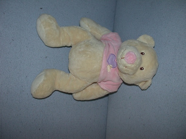 B-2229  Anna Club Plush beer met truitje - 34 cm