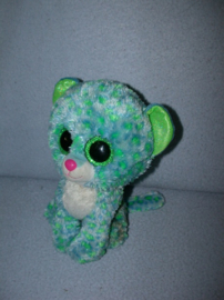 KP-2434  Ty Beanie Buddy luipaard Blue Leopard Leona 2017 - 22 cm