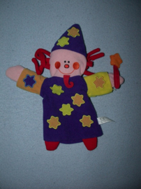 PS-1574  Hema handpop tovenaar - 31 cm