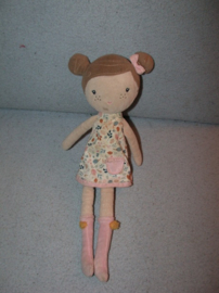 PS-1513  Tiamo/Little Dutch pop Rosa met jurkje - 36 cm
