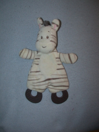 QZ-1183  ZD Trading/Action kroeldoekje zebra met bijtstukken