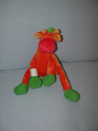 AJ-1297  Happy Horse giraffe met verband om poot - 23 cm