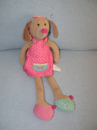 H-1002 Lief! Lifestyle hond Daisy met jurkje - 35 cm
