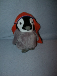 E-353  Plus pinguin met ijsmuts - 17 cm