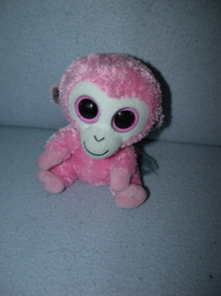 AJ-1957  Ty Beanie Boo aapje Sherbet 2009 - 15 cm