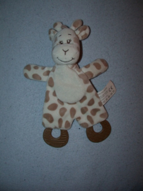 AJ-1490  ZD Trading/Action kroeldoekje giraffe met bijtstukken