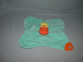 E-299  Prenatal kroeldoekje eend met bijtstuk