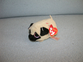 H-1390  Gloednieuw! Ty Teeny Tys mopshondje Candy 2023 - 10 cm