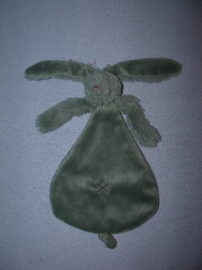 K-1690  Happy Horse kroeldoekje konijn Green Rabbit Richie tuttle
