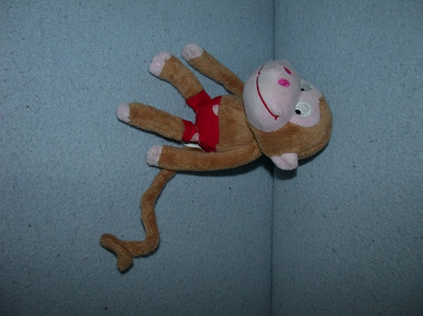 AJ-1440  Albert Heijn aapje - 17 cm