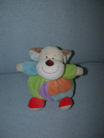 H-579  Eddy Toys bol hondje - 17 cm