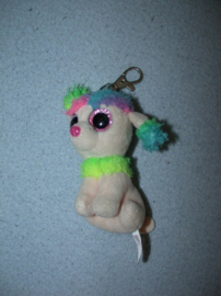 H-1326  Ty sleutelhanger poedel Rainbow 2017 - 9 cm