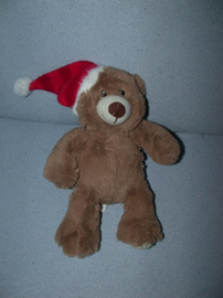 B-2326  Free & Easy beer met kerstmuts - 27 cm - geen das!