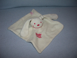 K-608  BabyPlanet kroeldoekje konijn 'Babyspul'