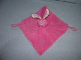 K-1093  Bambino kroeldoekje konijn, fuchsia