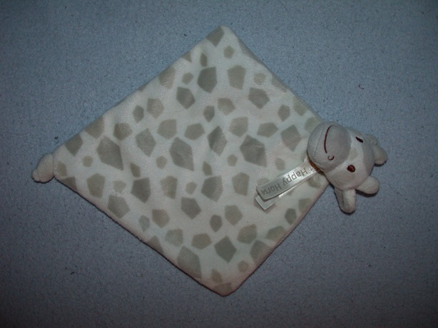 AJ-1085  Happy Horse kroeldoekje/speendoekje giraffe Gaga - zonder speenkoordje