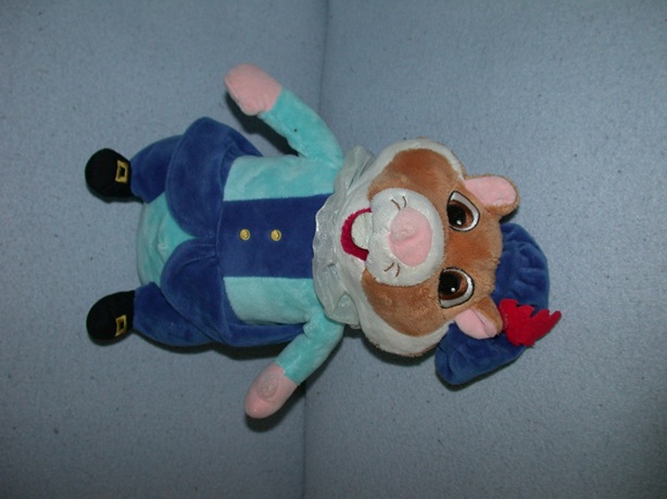 AJ-1463  Albert Heijn hamster als Zwarte Piet - 26 cm