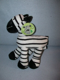 QZ-1239  Gloednieuw! Tender Toys zebra