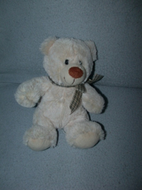 B-2342  Toys beertje met strik - 18 cm