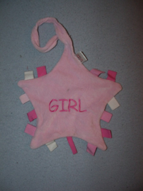 PS-1136  VIB (Very Important Baby) labeldoekje Girl