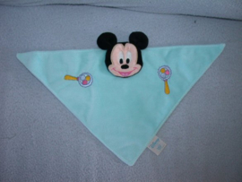 M-343  Disney Baby/Panda kroeldoekje Mickey Mouse