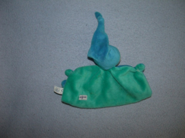 PS-909  Difrax softdoek klein, donkergroen/hardblauw