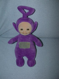 PS-1390  Spinmaster Teletubbie Tinky Winky - 25 cm - geluidje defect