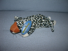 KP-1214  Happy Tails luipaard - 22 cm