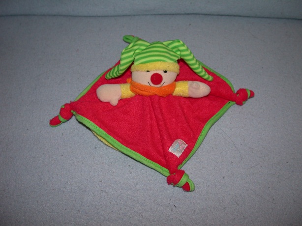 AJ-565  Simba Baby kroeldoekje clown