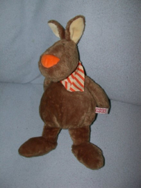 K-1608  Nici konijn met halsdoekje - 35 cm