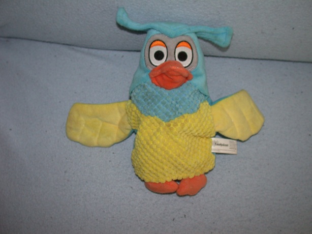 E-670  Fabeltjeskrant handpop Meneer de Uil - 24 cm