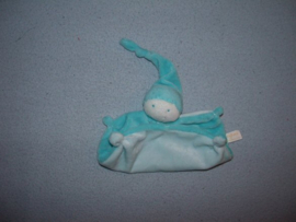 PS-796  Difrax softdoek klein, lichtblauw / aqua