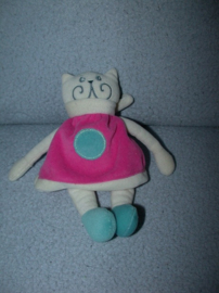 KP-385  Difrax poes met jurkje - 19 cm