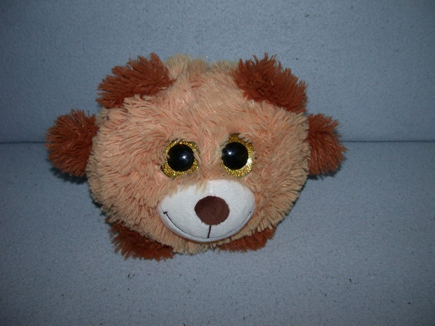 B-1652  Sunkid bolle beer met grote ogen - 19 cm