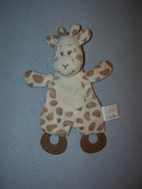 AJ-1490  ZD Trading/Action kroeldoekje giraffe met bijtstukken