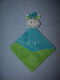 AJ-639  Albert Heijn/Happy Horse kroeldoekje giraffe 2008