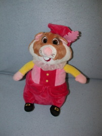 AJ-1638  Albert Heijn hamster als Zwarte Piet - 26 cm