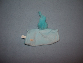 PS-796  Difrax softdoek klein, lichtblauw / aqua