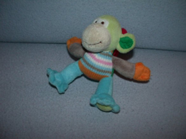 AJ-1612  Happy Horse rammelaar aapje Monkey Mo zonder wenkbrauwboog