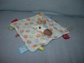 AJ-867  Happy Horse labeldoekje giraffe Gini