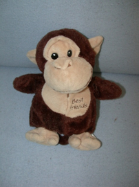 AJ-1325  Nicotoy handpop aap Best Friends - 23 cm