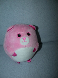 B-1881  Ty Beanie Ballz Baby Pinky Bear - 11 cm