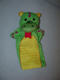 AJ-1436  Melissa and Doug handpop draak van de set Kasteelvriendjes