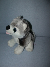 QZ-1420  Global Pluche Toys wolf - 24 cm