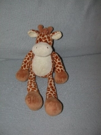 AJ-408  Hema giraffe, velours manen - 30 cm