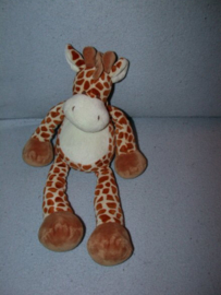 AJ-408  Hema giraffe, velours manen - 30 cm