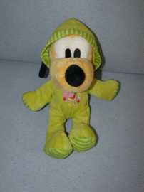 H-1028  Nicotoy hond Pluto met pyjama - 27 cm