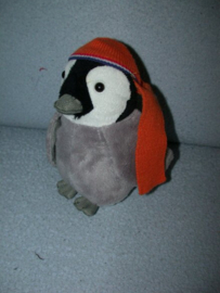 E-353  Plus pinguin met ijsmuts - 17 cm
